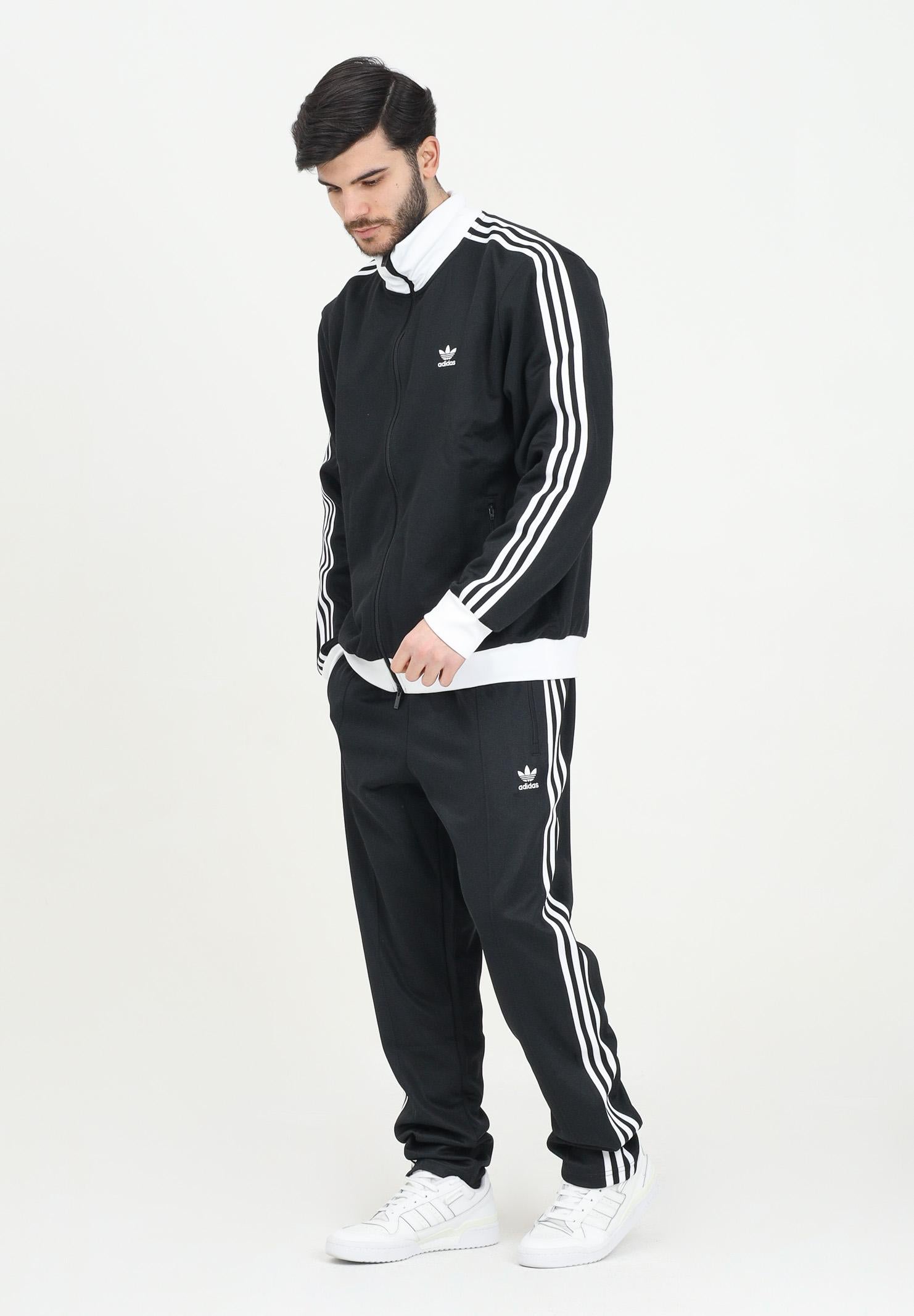 ADIDAS ORIGINALS Pantalone sportivo Adicolor Classics Beckenbauer nero da uomo II5764 . ADIDAS ORIGINALS 