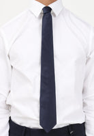 LANVIN Cravatta in seta blu da uomo 1282/1c . LANVIN 