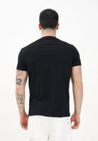 DSQUARED2 T-shirt a manica corta nera da uomo con stampa logo DCX250070D 010 DSQUARED2 