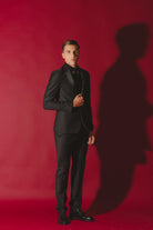 PATRIZIA PEPE Pantalone elegante nero da uomo 5PA429A1WK K102 PATRIZIA PEPE 