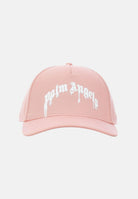 PALM ANGELS Cappello con visiera rosa da donna con logo maxi BL00COZ0975 PI PALM ANGELS 