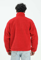 NAPAPIJRI Felpa con zip in Pile Fiemme rossa da uomo NP0A88TCFZF1 . NAPAPIJRI 