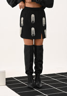 ODI ODI Gonna corta Asciano nera da donna ASCIANO010W5 D6 ODI ODI 