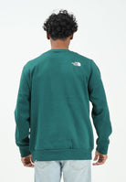 THE NORTH FACE Felpa girocollo Essential verde da uomo NF0A89FB1KI1  THE NORTH FACE 