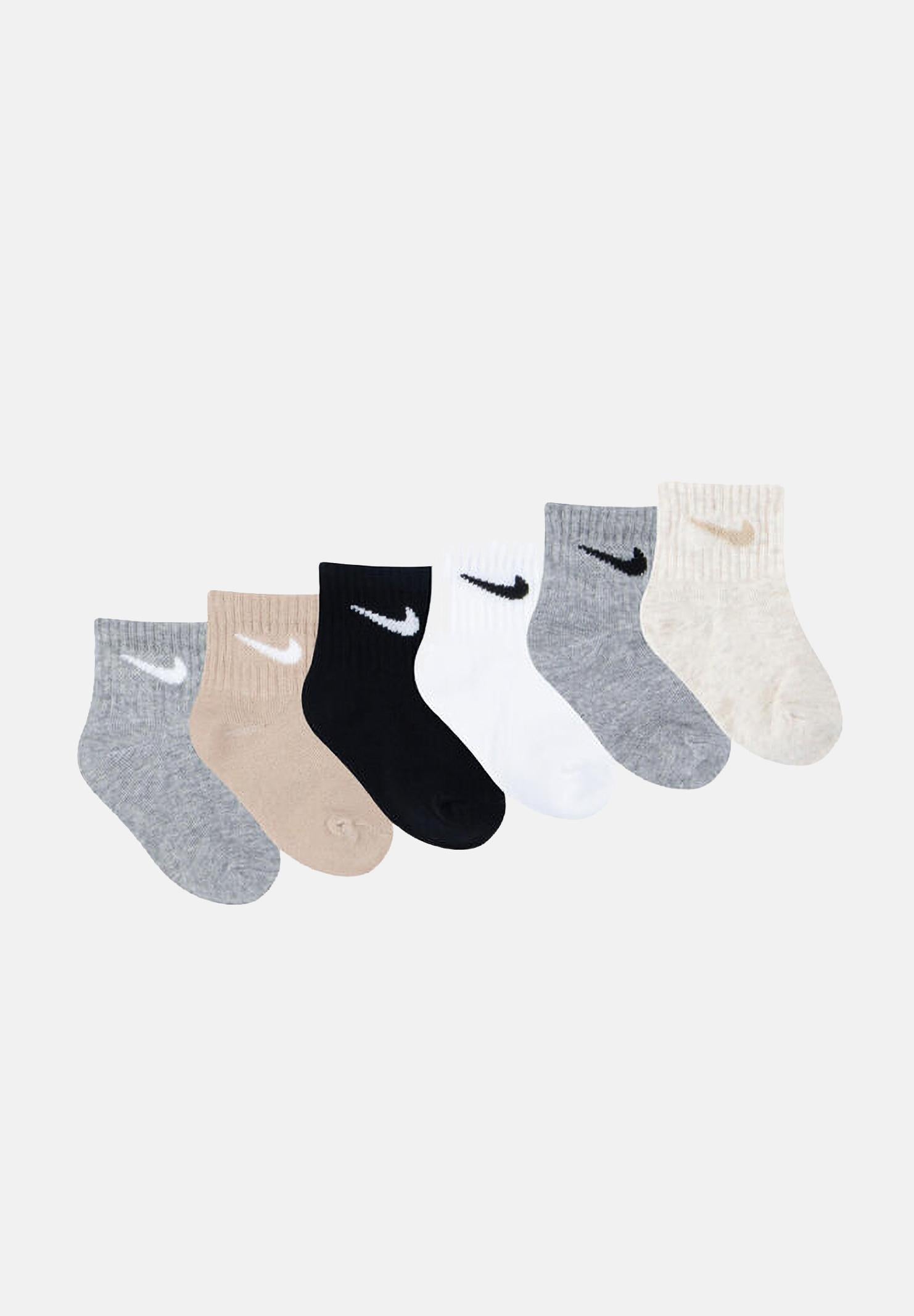NIKE Calzini (6 paia) Nike Solid multicolor da neonato NN0641 G0E NIKE 