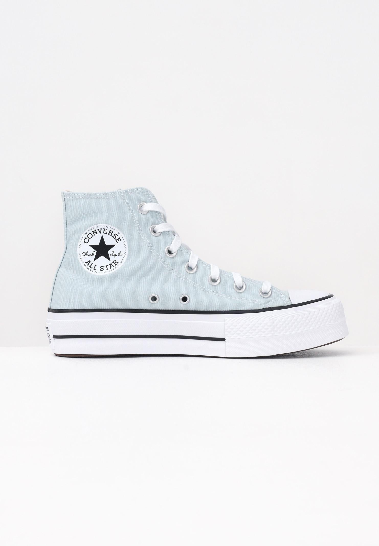 CONVERSE Sneakers Chuck Taylor All Star Platform verde acqua da donna A11873C . CONVERSE 