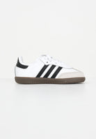 ADIDAS ORIGINALS Sneakers Samba OG Comfort bianche e nere da neonato JQ3191  ADIDAS ORIGINALS 