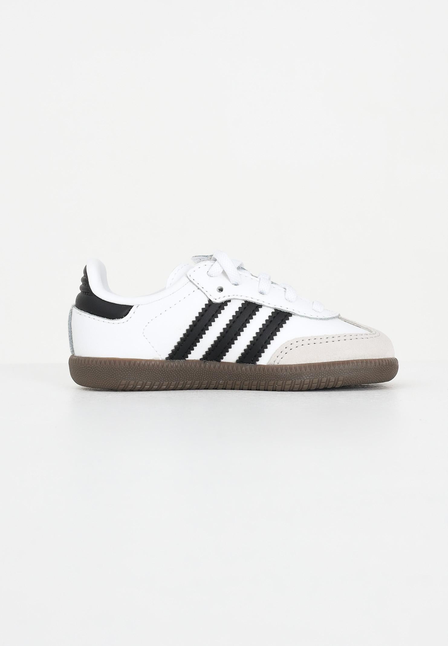 ADIDAS ORIGINALS Sneakers Samba OG Comfort bianche e nere da neonato JQ3191  ADIDAS ORIGINALS 