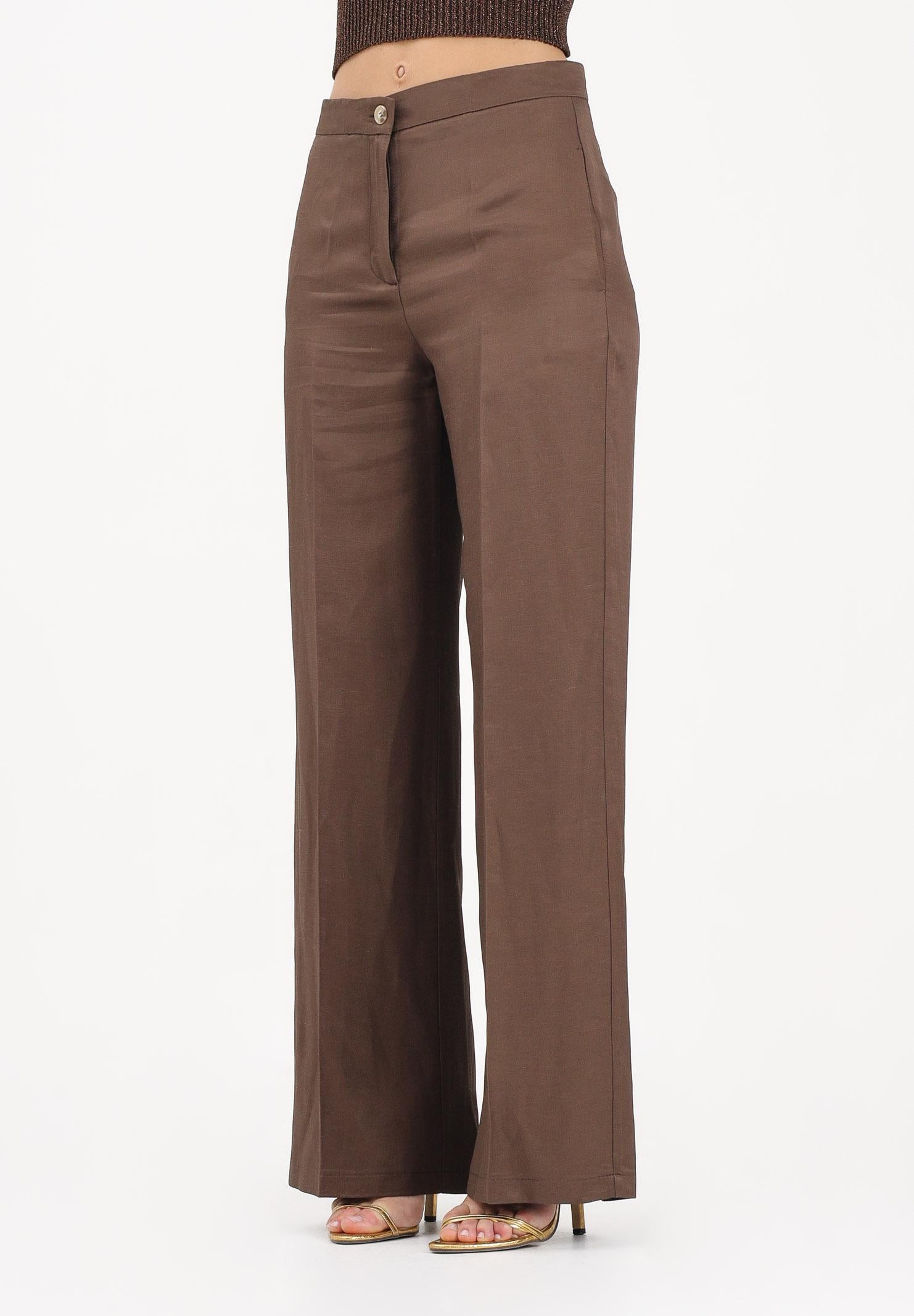 VICOLO Pantalone elegante marrone da donna TAB0250 ABU68 VICOLO 