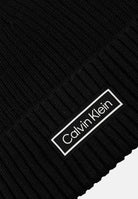 CALVIN KLEIN Berretto di lana nero per uomo e donna con logo LV04D8053G UB1 CALVIN KLEIN 