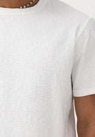 ARMANI EXCHANGE T-shirt a manica corta bianca da uomo con texture tono su tono XM002821AF10337 U0009 ARMANI EXCHANGE 