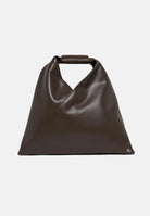 MAISON MARGIELA Borsa a mano Japanese Mini in tessuto spalmato marrone da donna M60606P4313 T2185 MAISON MARGIELA 