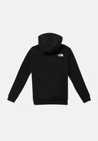 THE NORTH FACE Felpa con cappuccio Simple Dome nera per bambino e bambina NF0A8AXVJK31  THE NORTH FACE 