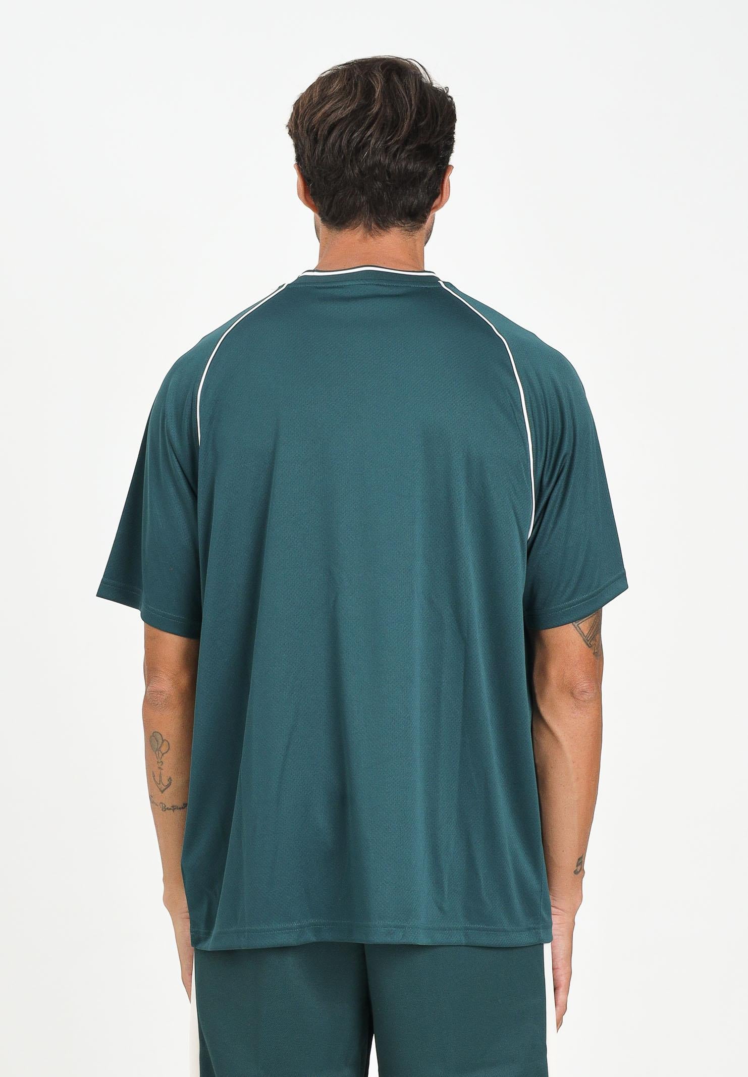 PUMA T-shirt a manica corta Essentials verde petrolio da uomo 688264 75 PUMA 