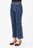 ONLY Jeans in denim blu medio da donna con catenina 15363586 MEBL ONLY 