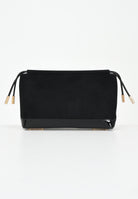 ELISABETTA FRANCHI Pochette nera da donna in morbida pelle scamosciata BS60A57E2 110 ELISABETTA FRANCHI 