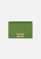 ELISABETTA FRANCHI Pochette verde da donna con logo BS40A61E2 EV3 ELISABETTA FRANCHI 