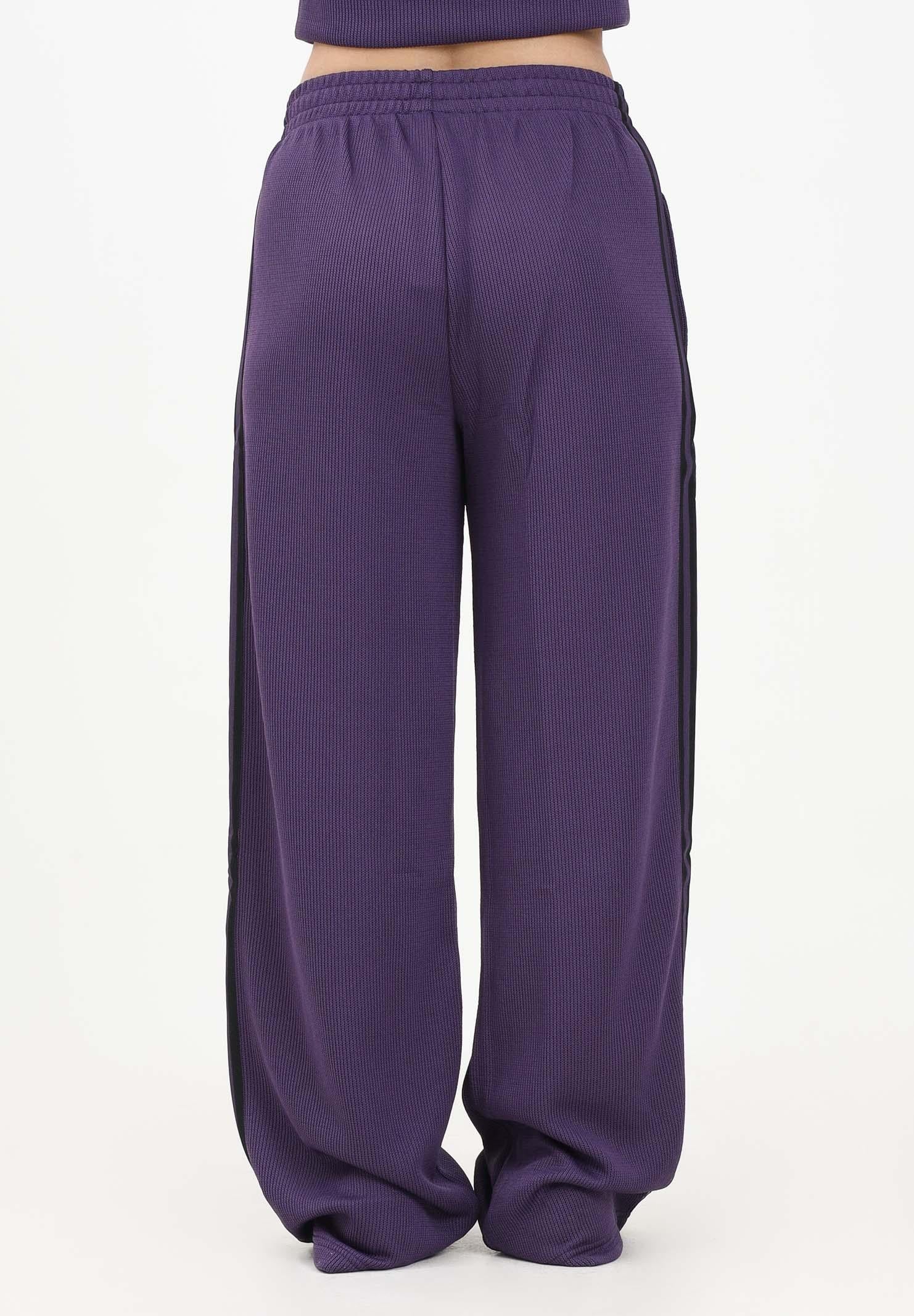 ADIDAS ORIGINALS Pantalone sportivo Adicolor Firebird Knit viola da donna JV7523  ADIDAS ORIGINALS 