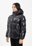 DSQUARED2 Piumino nero per donna, ragazzi e bambini con logo Maple Leaf DQ3042D0ADY DQ900 DSQUARED2 