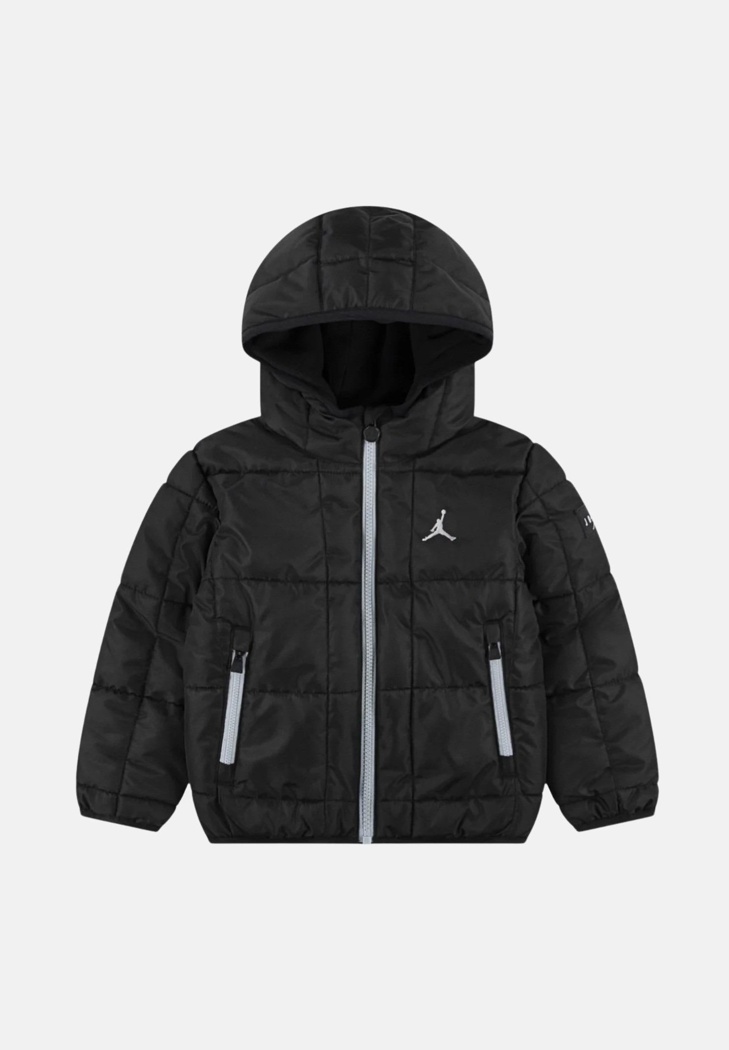 JORDAN Piumino Essential Midweight nero per bambino e bambina 85F009 023 JORDAN 