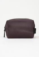 RAINS Pochette Wash Bag Small bordeaux per uomo e donna RA15580 DEP RAINS 