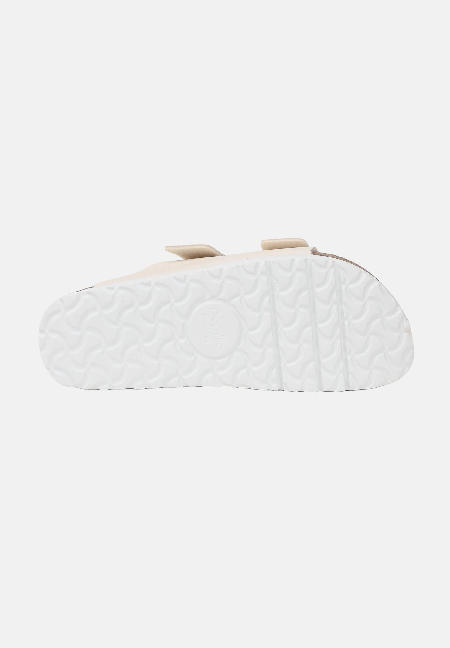 BIRKENSTOCK Ciabatte Arizona PAP Flex Platform panna da donna 1029127 . BIRKENSTOCK 