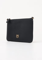 PINKO Pochette Classic Flat Love Bag Simply nera da donna 100455A0F1 Z99Q PINKO 