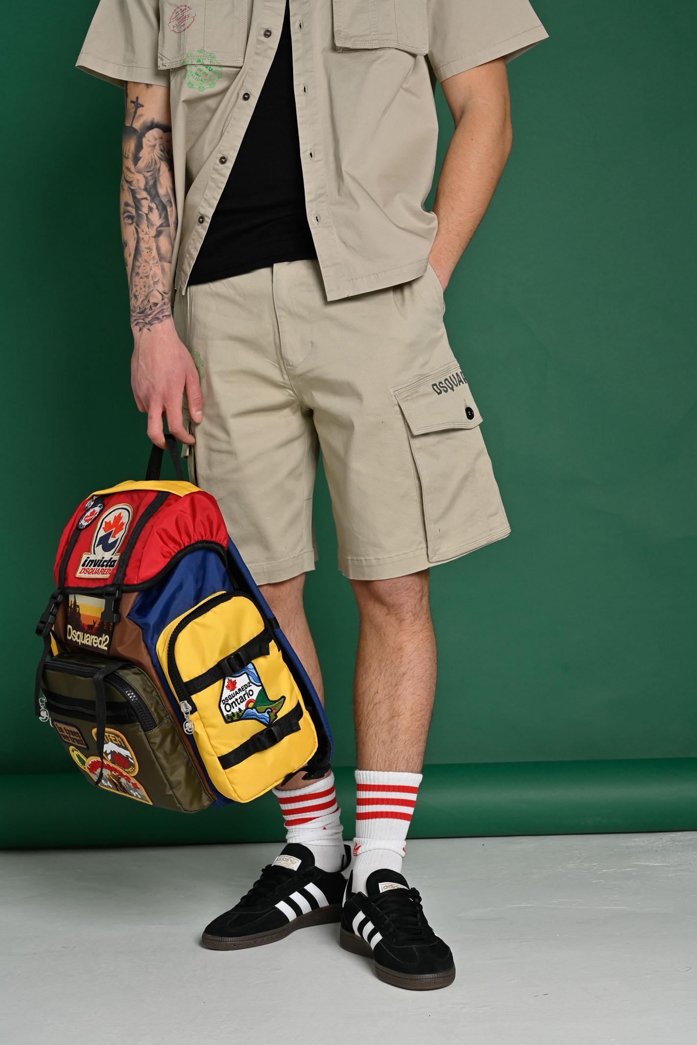 DSQUARED2 Bermuda Cargo Beige: Donna, Ragazzi e Bambini