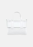 ARMANI EXCHANGE Borsa a mano bianca da donna con fibbia logo XW000392AF22626 U0011 ARMANI EXCHANGE 