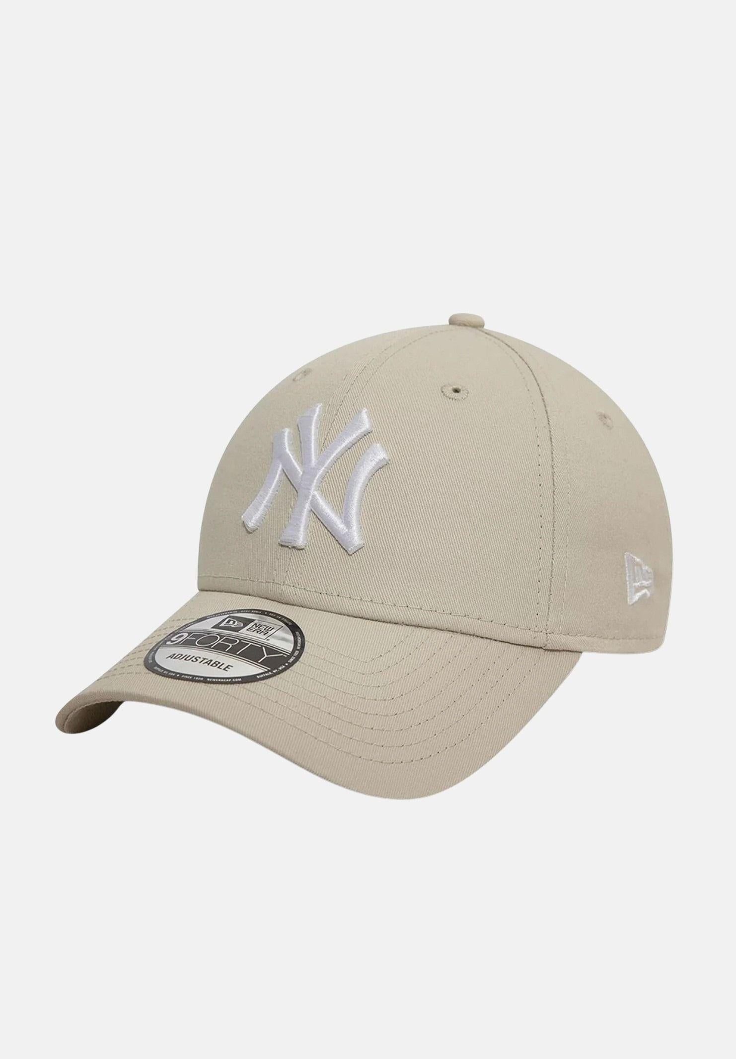 NEW ERA Cappello con visiera New York Yankees League Essential beige per uomo e donna 60471459 . NEW ERA 