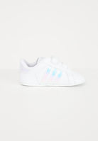 Sneakers bianche da neonato con strappo SUPERSTAR BD8000 . ADIDAS ORIGINALS 