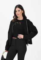 SIMONA CORSELLINI Bomber nero da donna A25CPGBV1001 V0003 SIMONA CORSELLINI 