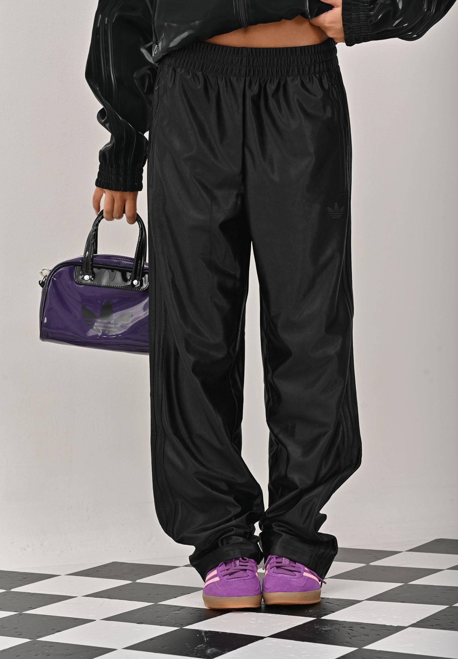 ADIDAS ORIGINALS Pantalone sportivo Firebird Adicolor Metallic nero da uomo JX1494 . ADIDAS ORIGINALS 