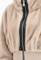 PINKO Pelliccia corta beige da donna 105399A2PI C60 PINKO 