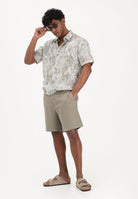 ARMANI EXCHANGE Shorts in lino verde da uomo XM002294AF22842 U6229 ARMANI EXCHANGE 