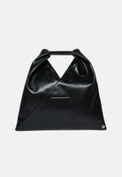 MAISON MARGIELA Borsa a mano Japanese Mini in tessuto spalmato nero da donna M60606P4313 T8013 MAISON MARGIELA 