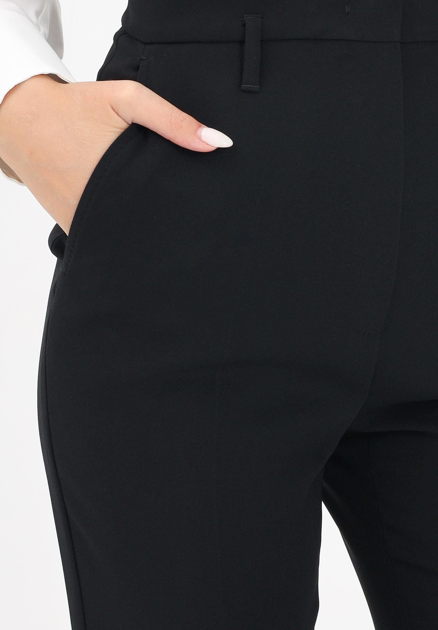 MAX MARA Pantalone elegante Alabama nero da donna 2526136131600 001 MAX MARA 