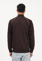 ADIDAS ORIGINALS Felpa con zip SST marrone e rosa per uomo e donna KE3508 . ADIDAS ORIGINALS 