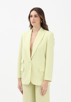 SIMONA CORSELLINI Giacca monopetto lime da donna P26CPGI01001 V0774 SIMONA CORSELLINI 