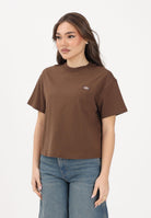 DICKIES T-shirt a manica corta Oakport marrone da donna DK0A4Y8L0TB1 . DIckies 
