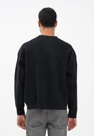 CALVIN KLEIN JEANS Maglioncino girocollo nero da uomo con logo LV04RD305GUB1  CALVIN KLEIN JEANS 