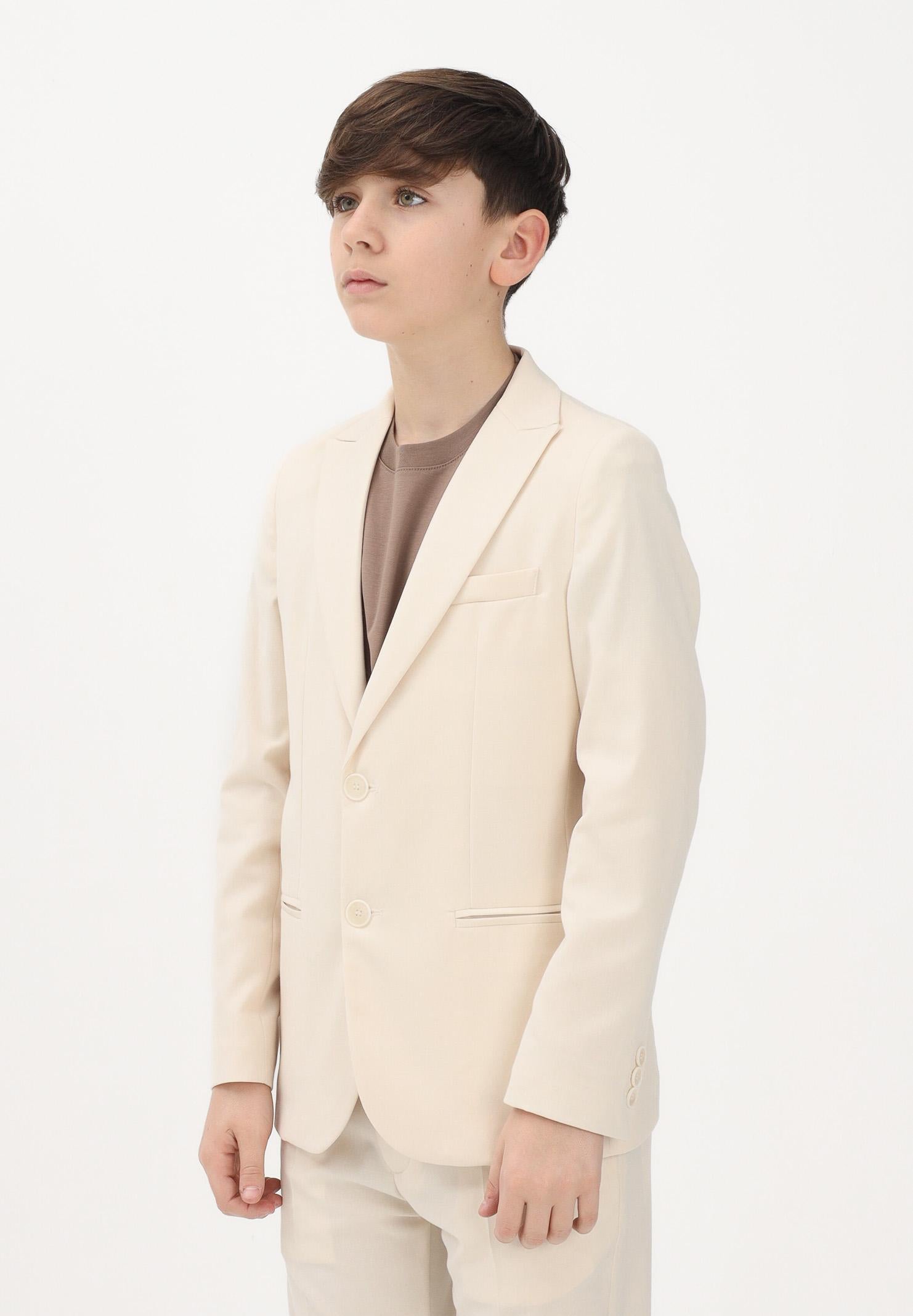 I'M BRIAN Giacca panna da bambino GIA3658J PA I'M BRIAN 