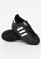 ADIDAS ORIGINALS Sneakers Superstar II nere per uomo e donna JI0079 . ADIDAS ORIGINALS 