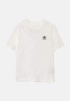 ADIDAS ORIGINALS T-shirt a manica corta bianca per bambino e bambina con ricamo logo IX5266 . ADIDAS ORIGINALS 