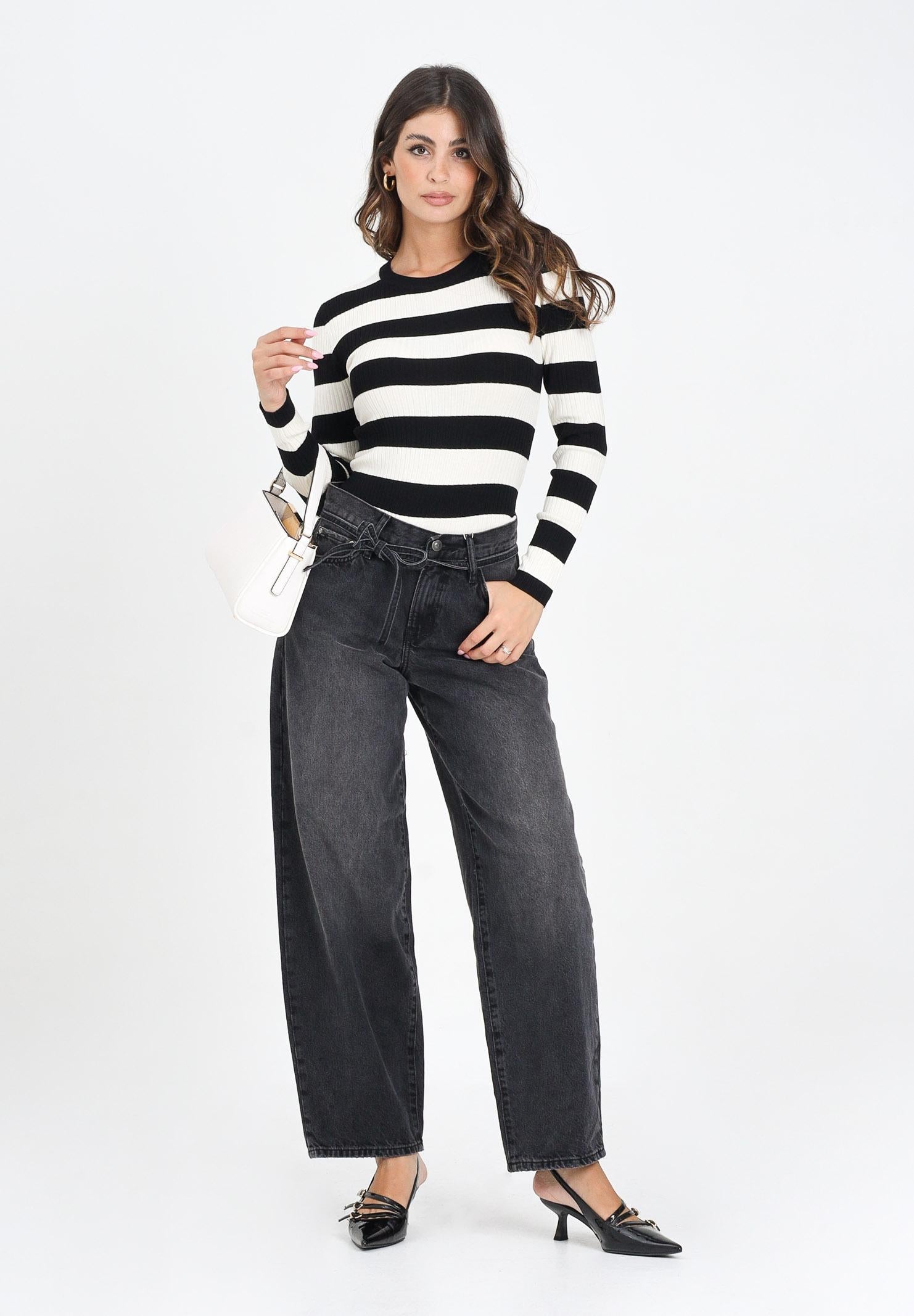 ONLY Jeans Balloon in denim nero da donna 15347094 WashedBlack ONLY 