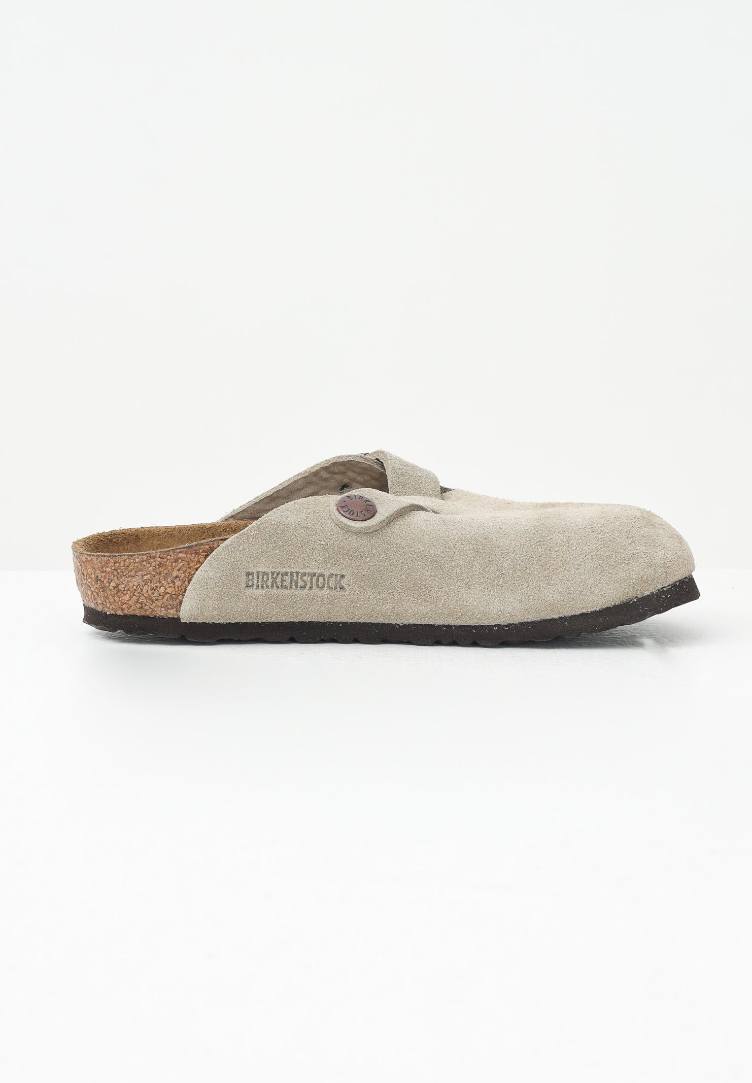 BIRKENSTOCK Ciabatte Boston taupe per bambino e bambina 1027875 . BIRKENSTOCK 