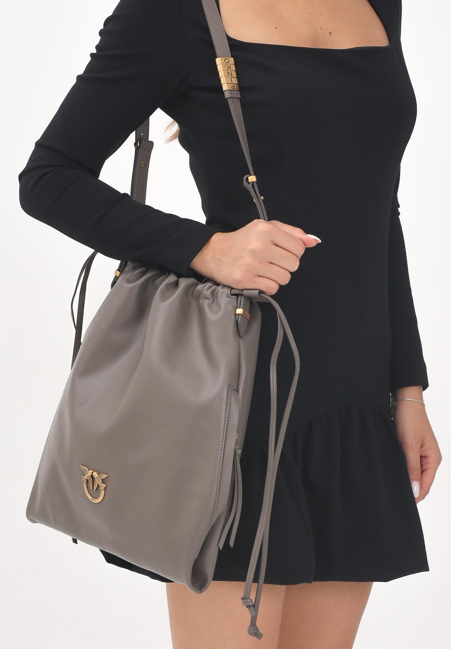 PINKO Borsa a tracolla Slouchy Bag noce da donna 104359A0QO K33Q PINKO 