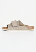 BIRKENSTOCK Ciabatte Kyoto tortora da uomo 1015573 . BIRKENSTOCK 