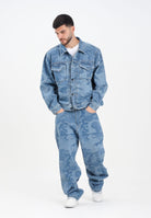 VANS Jeans Skate Check-5 Loose in denim camouflage da uomo VN000PH8CDX1  VANS 