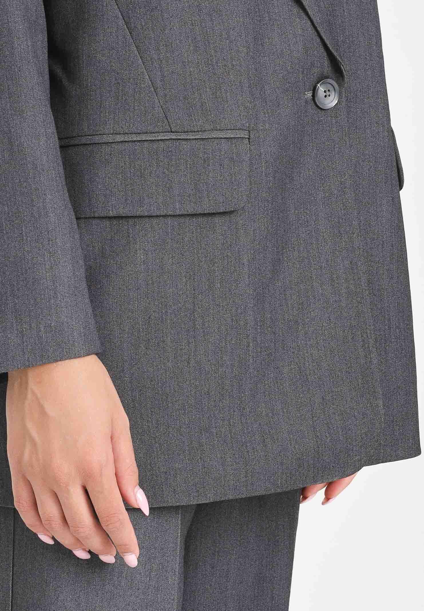 ONLY Giacca monopetto grigia da donna 15318088 DarkGreyMel ONLY 